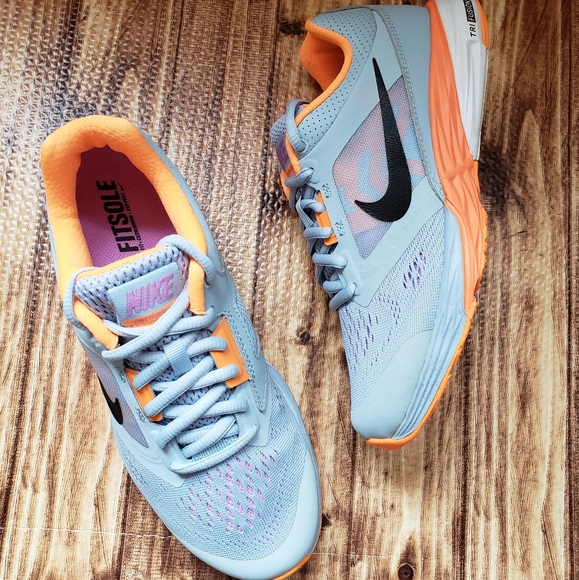 Nike Tri Fushion Run Women's sneakers gray neon - Picture 4 of 5